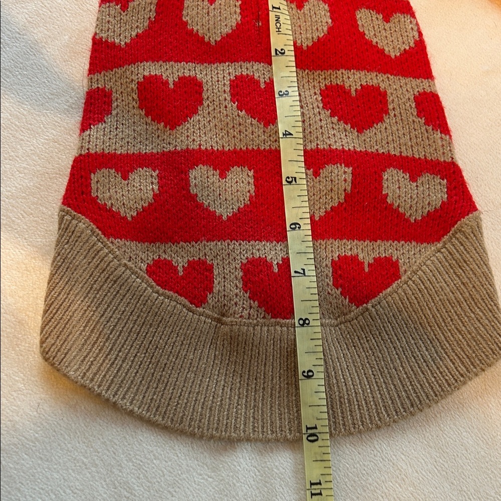 Three Cute Dog Sweaters - Heart & Stripe Designs XS - Picture 6 of 7